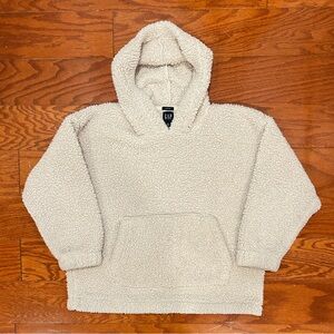 Cream GAP Sherpa Hoodie